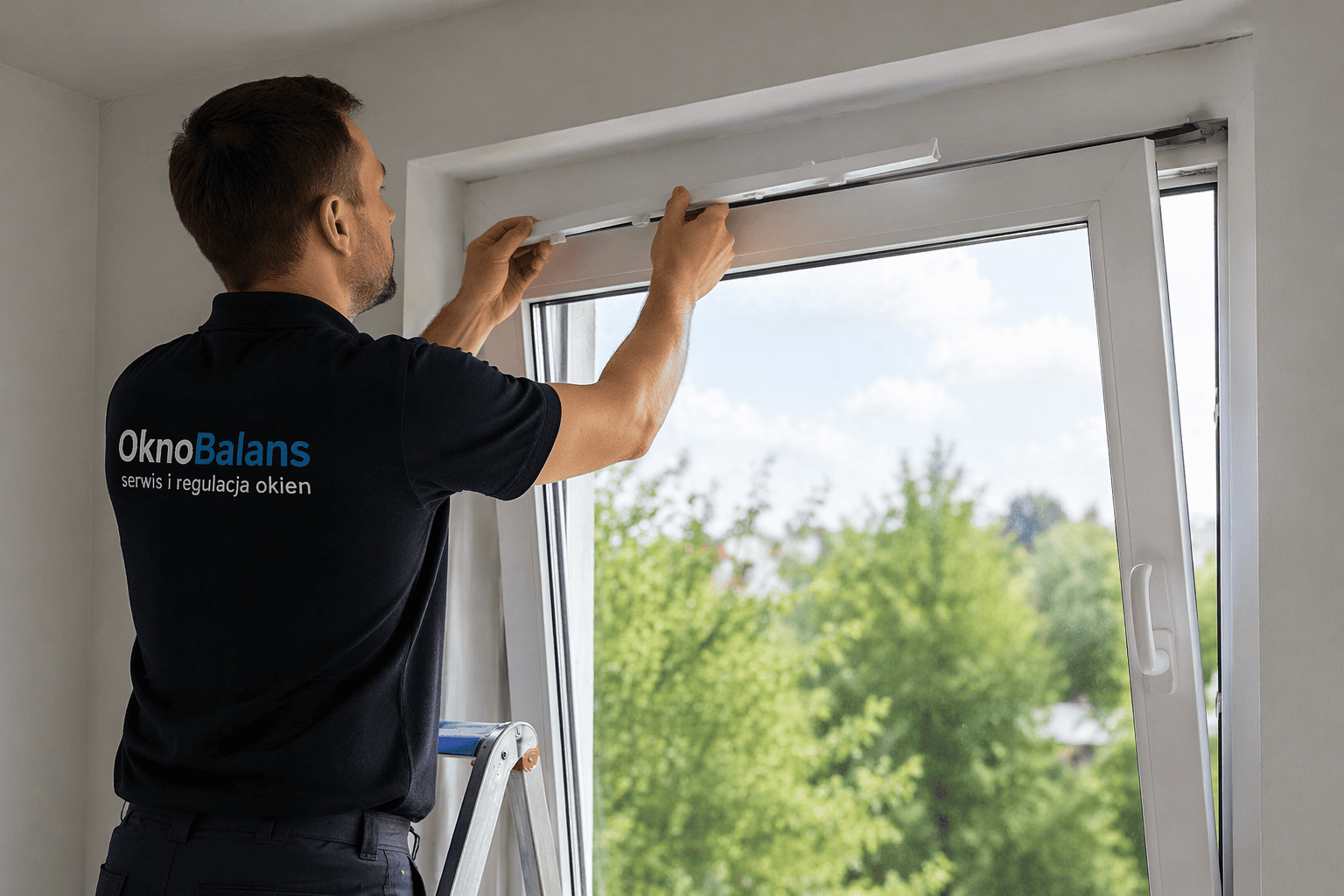 Montaż nawiewników okiennych